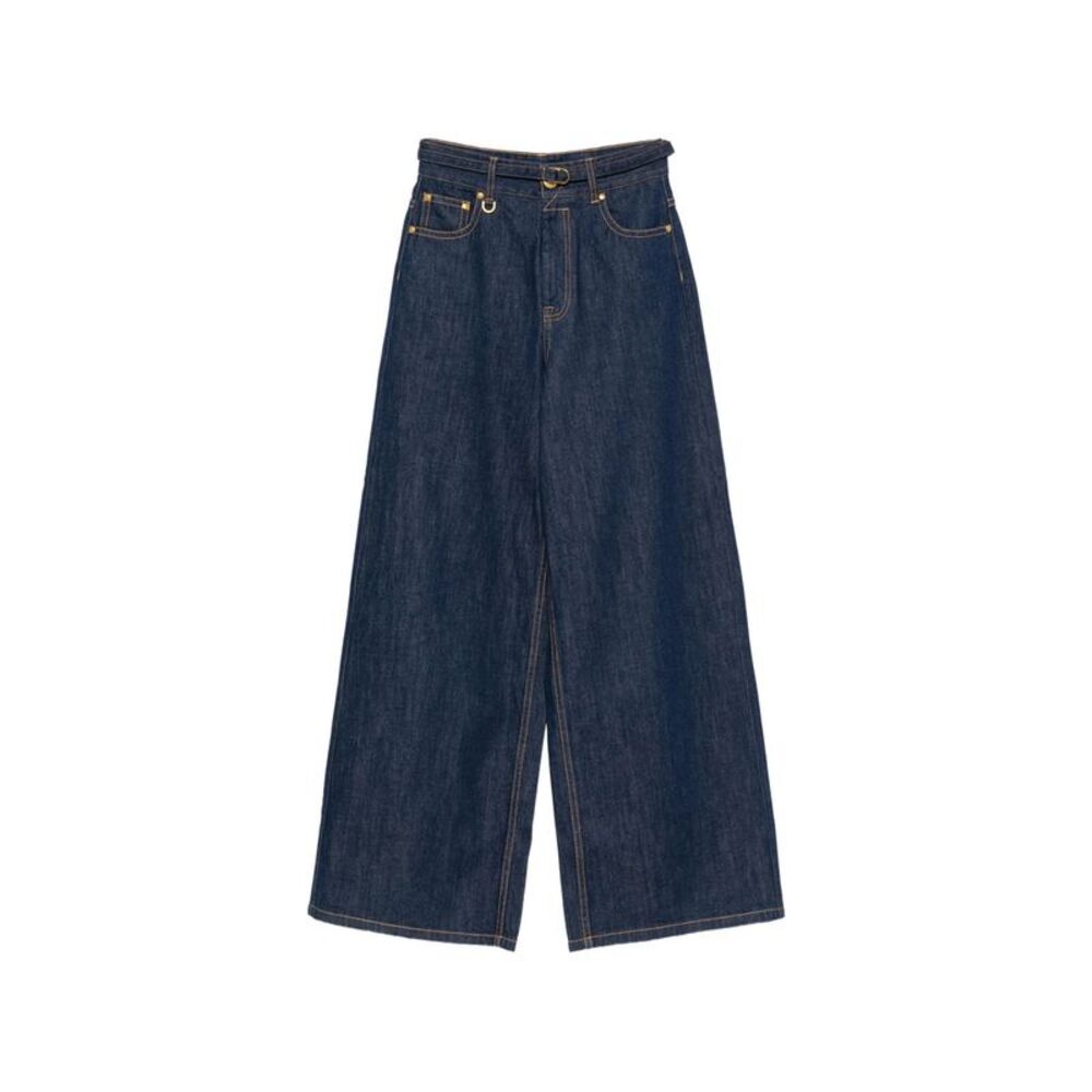 Zimmermann Blue Denim - Wide-Leg Jeans Women